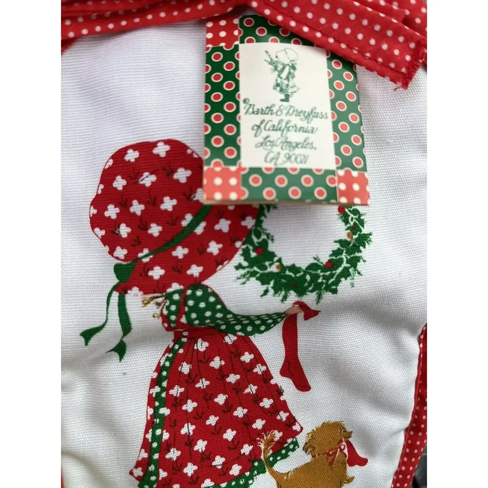 Holly Hobbie Christmas Pot Holder Oven Mitt Holiday Wishes American Greetings